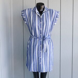 Harper Heritage Striped 100% Cotton Dress